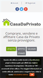 Mobile Screenshot of casadaprivato.it