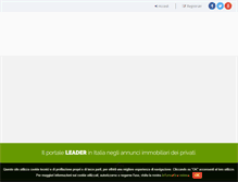 Tablet Screenshot of casadaprivato.it